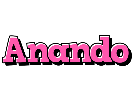 Anando girlish logo