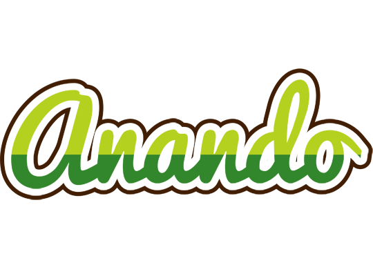 Anando golfing logo