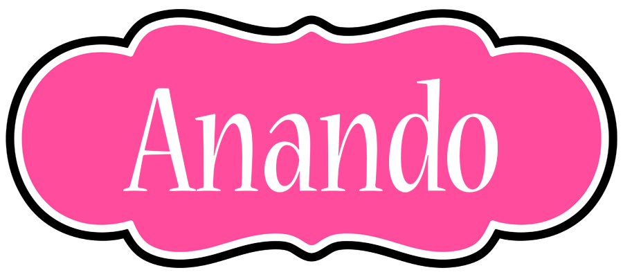 Anando invitation logo
