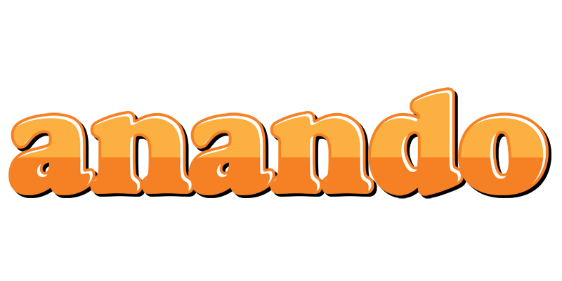 Anando orange logo