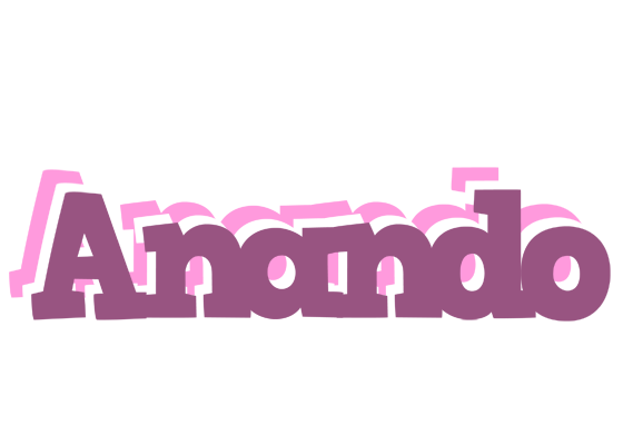 Anando relaxing logo