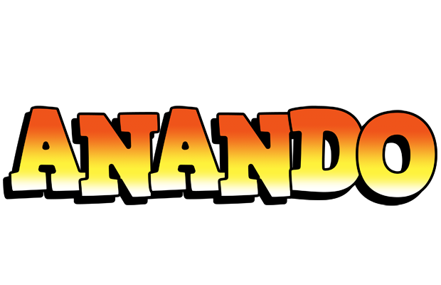 Anando sunset logo
