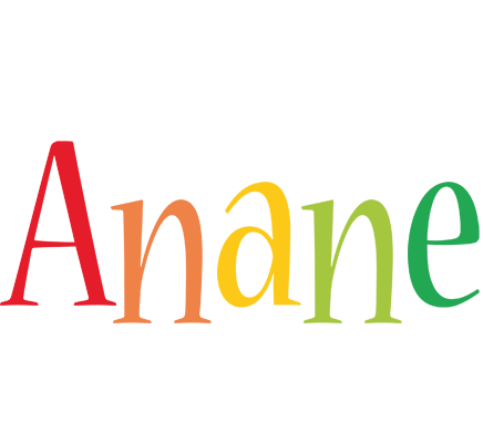 Anane birthday logo