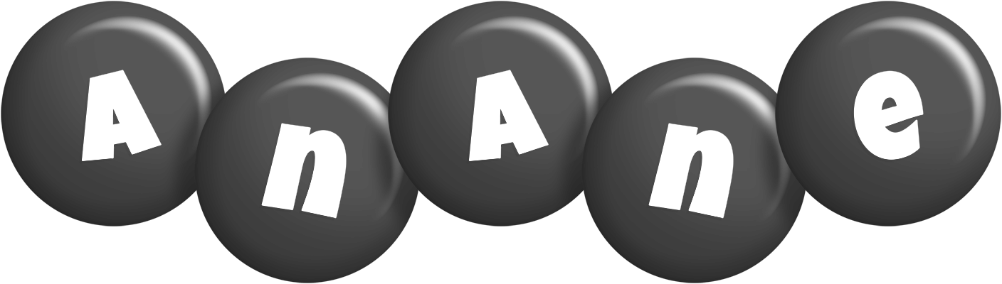 Anane candy-black logo