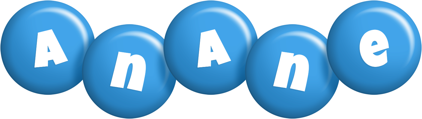 Anane candy-blue logo
