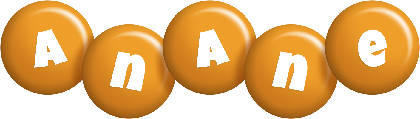 Anane candy-orange logo