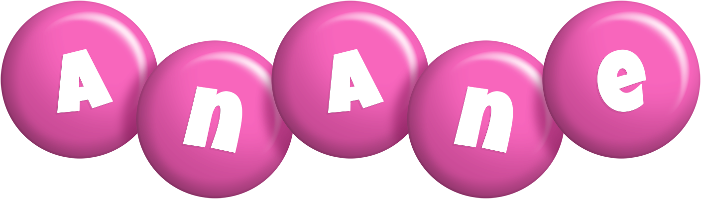 Anane candy-pink logo