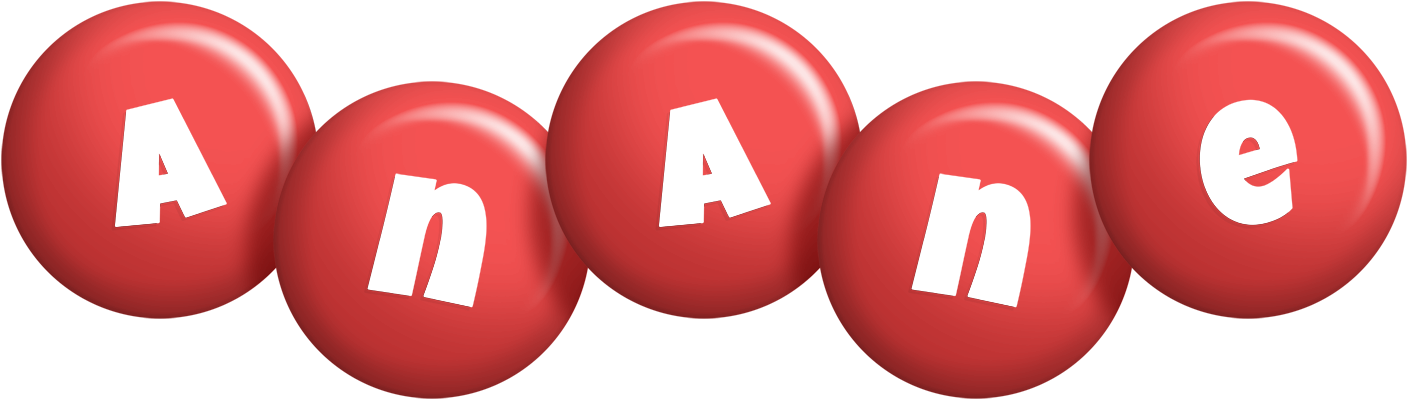 Anane candy-red logo