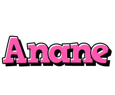 Anane girlish logo