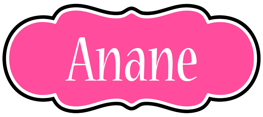 Anane invitation logo