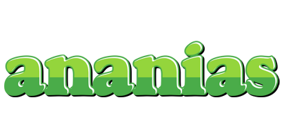 Ananias apple logo