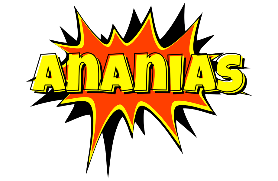 Ananias bazinga logo