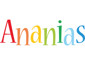 Ananias birthday logo