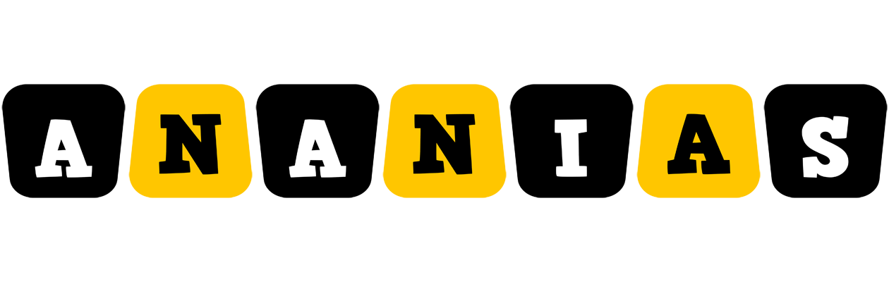 Ananias boots logo