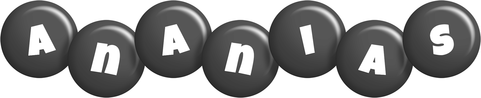 Ananias candy-black logo