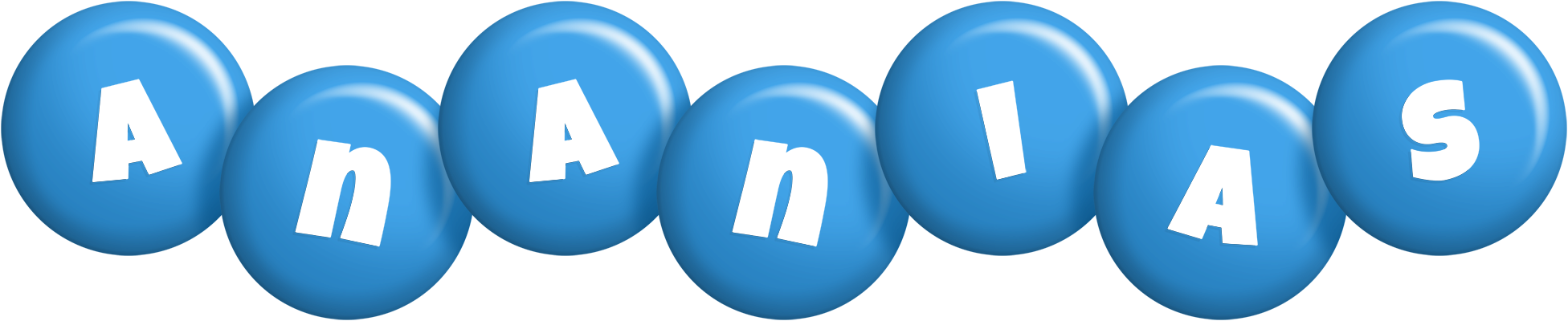 Ananias candy-blue logo
