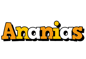 Ananias cartoon logo