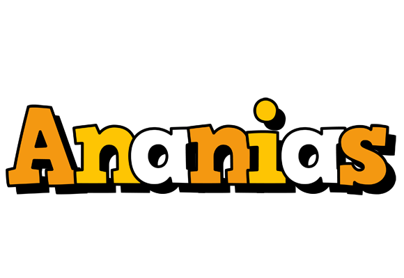 Ananias cartoon logo