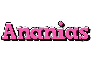 Ananias girlish logo