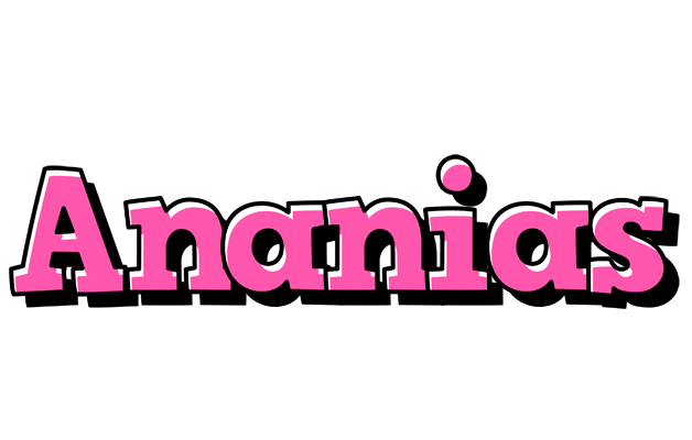 Ananias girlish logo