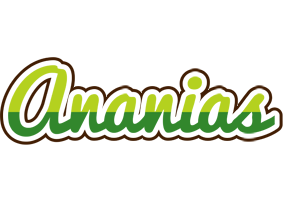 Ananias golfing logo