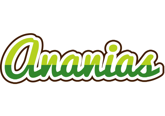 Ananias golfing logo
