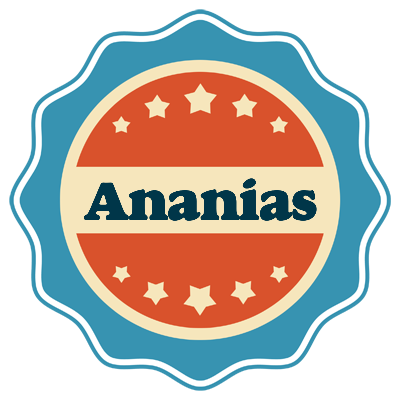 Ananias labels logo