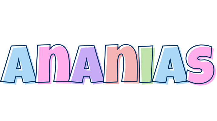 Ananias pastel logo