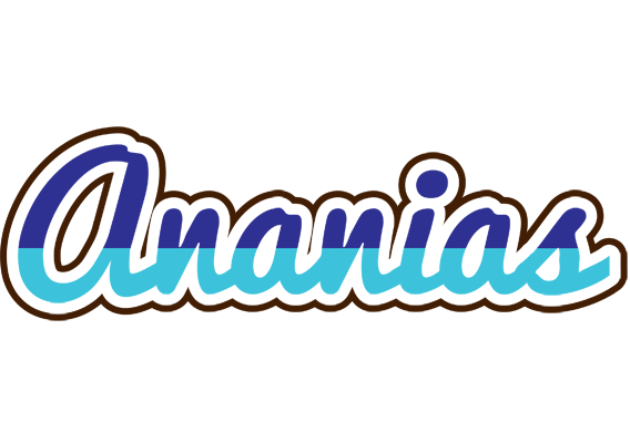 Ananias raining logo