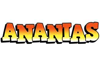 Ananias sunset logo