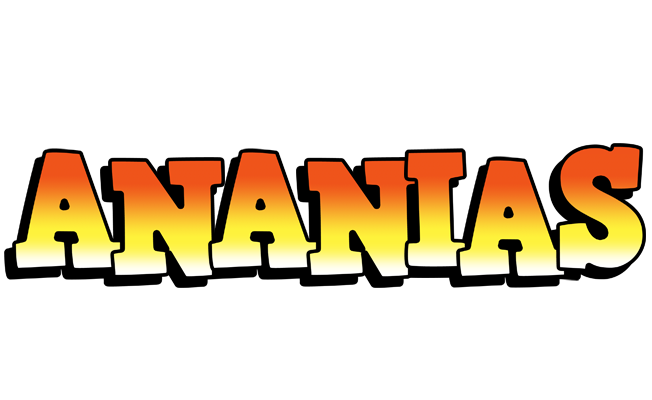 Ananias sunset logo