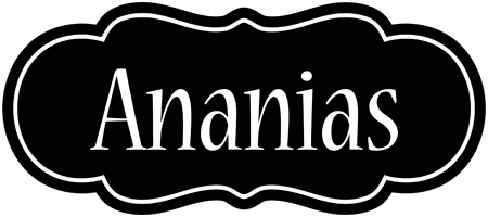 Ananias welcome logo