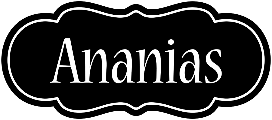 Ananias welcome logo