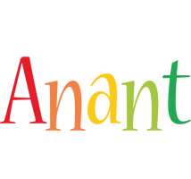 Anant birthday logo