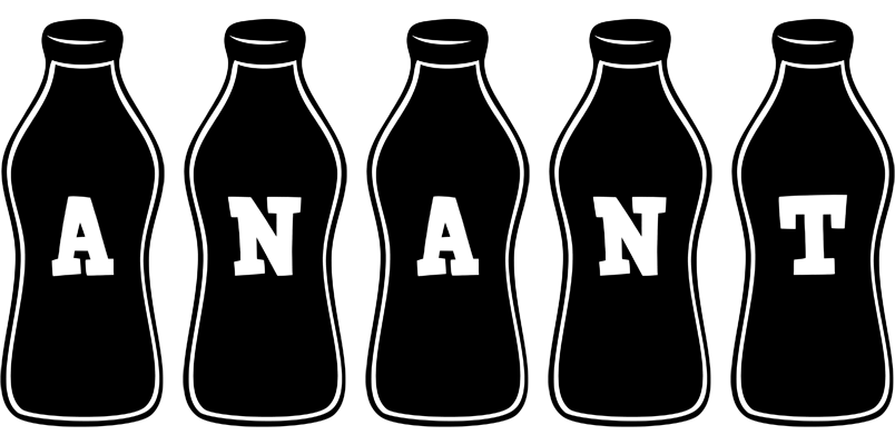 Anant bottle logo