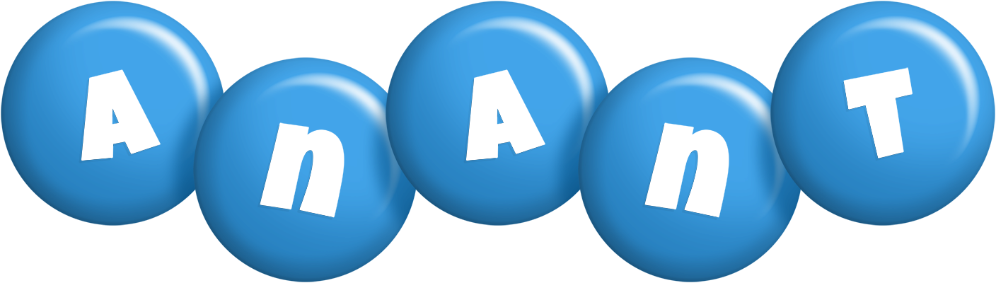 Anant candy-blue logo