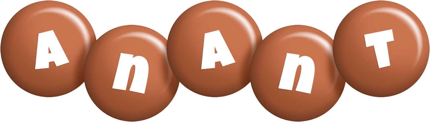 Anant candy-brown logo