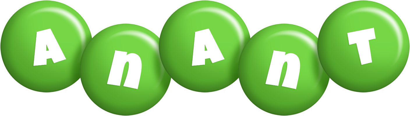 Anant candy-green logo