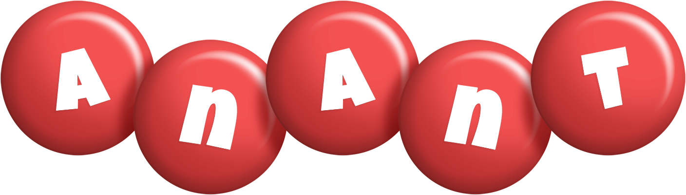 Anant candy-red logo