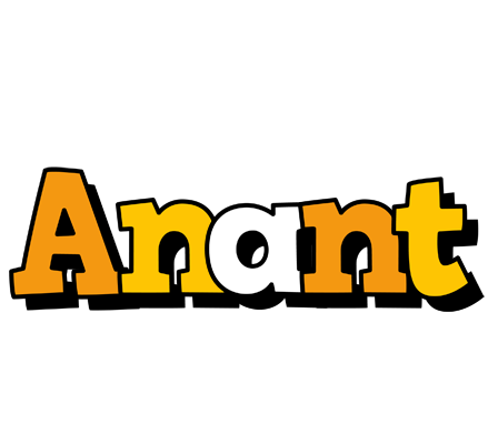 Anant cartoon logo