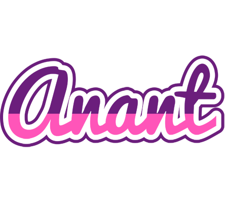 Anant cheerful logo