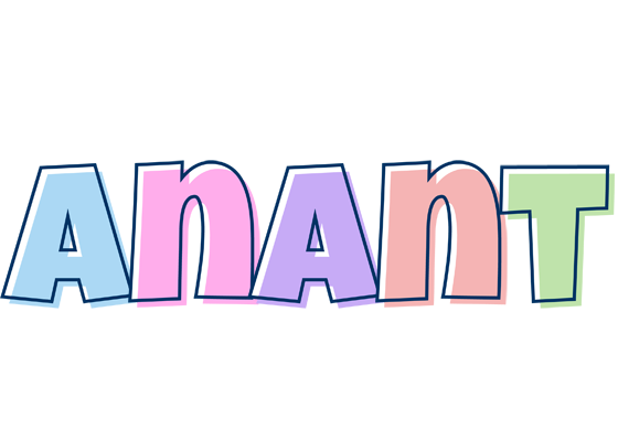 Anant pastel logo