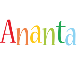Ananta birthday logo