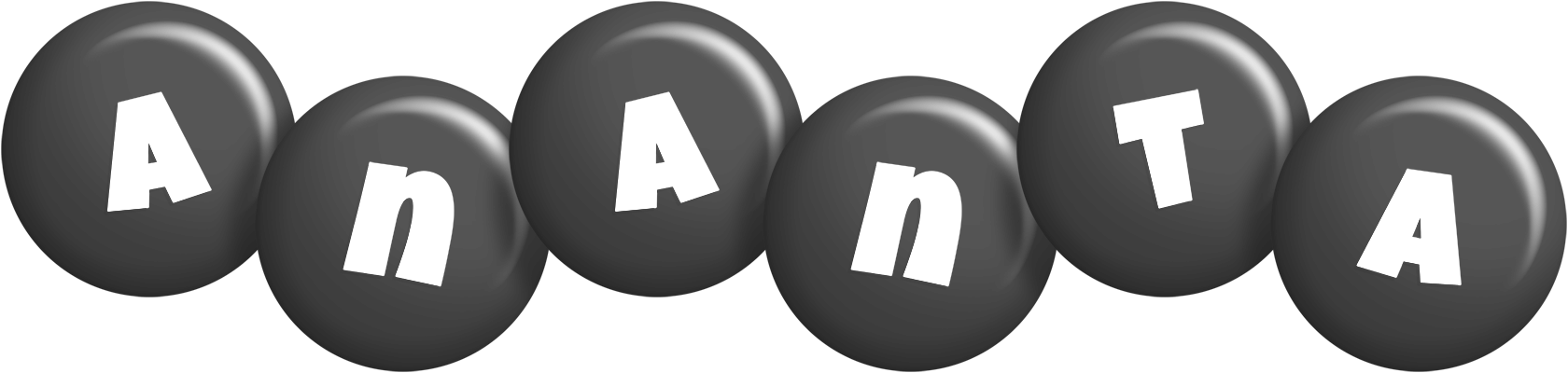 Ananta candy-black logo