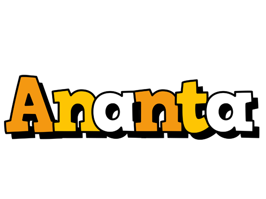 Ananta cartoon logo