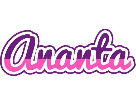 Ananta cheerful logo