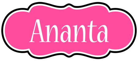 Ananta invitation logo