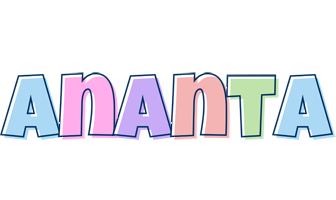 Ananta pastel logo