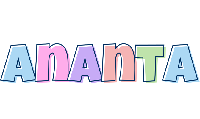 Ananta pastel logo