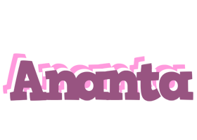 Ananta relaxing logo
